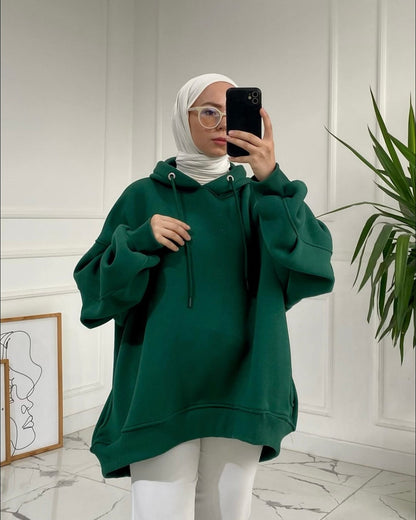 Oversized Plain Hoodie