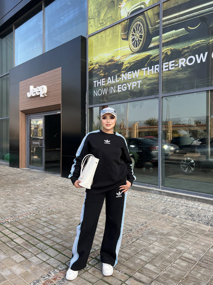 Adidas Winter Tracksuit - Black