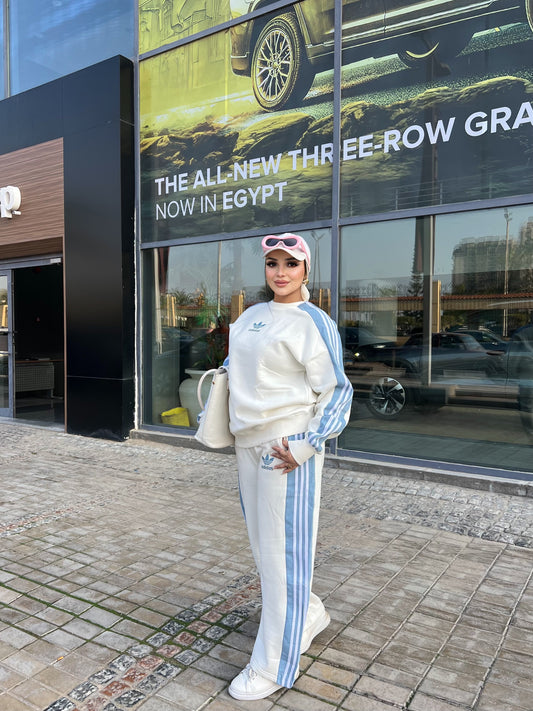 Adidas Winter Tracksuit  - Off White