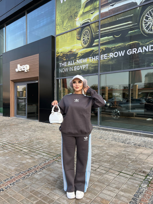 Adidas Winter Tracksuit - Dark Gray