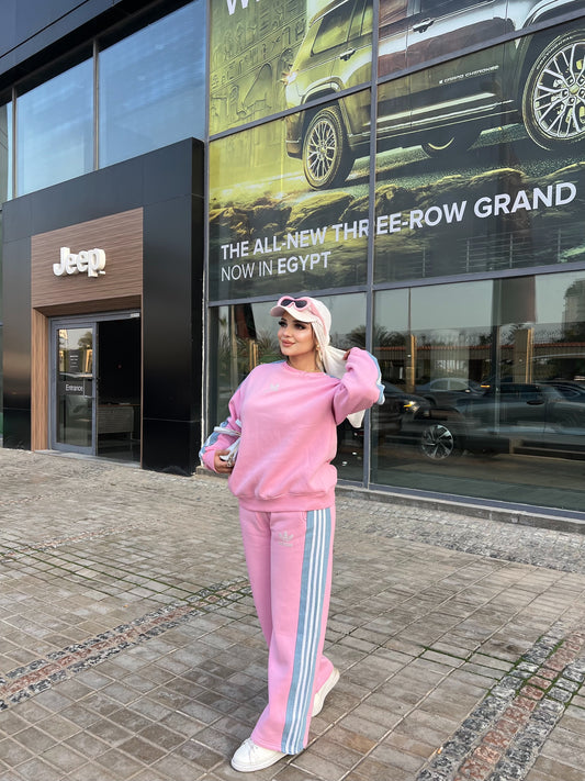 Adidas Winter Tracksuit - Pink