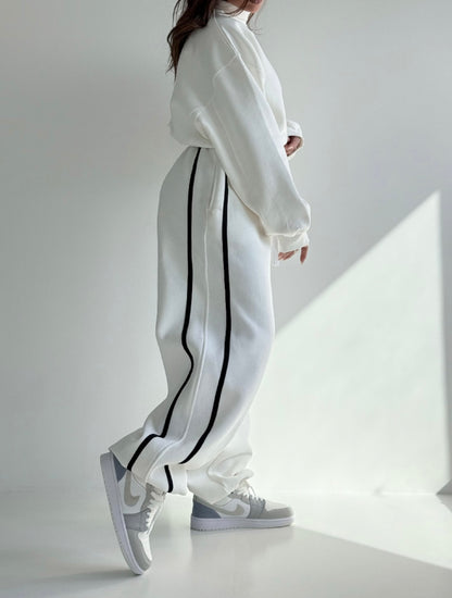 Warm Cotton Wide-Leg