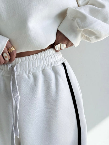 Warm Cotton Wide-Leg