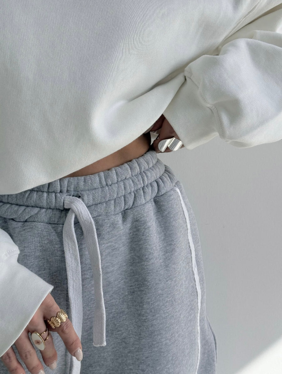 Winter Cotton Wide-Leg