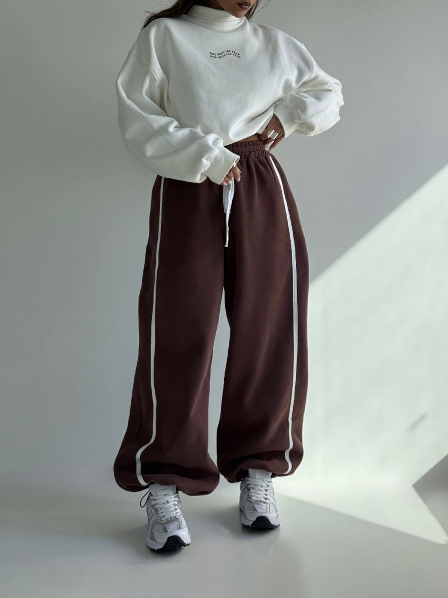 Winter Cotton Wide-Leg