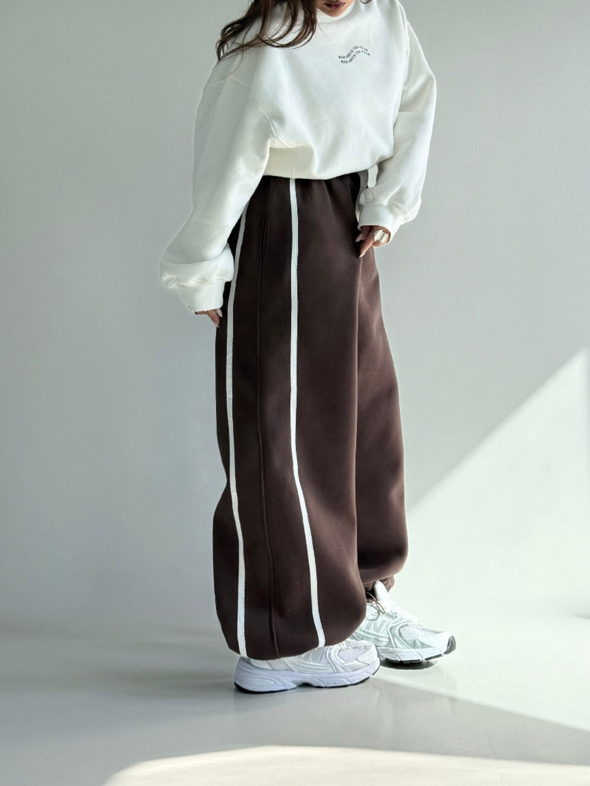 Warm Cotton Wide-Leg