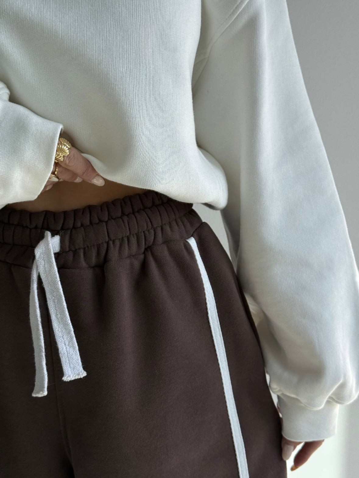 Warm Cotton Wide-Leg