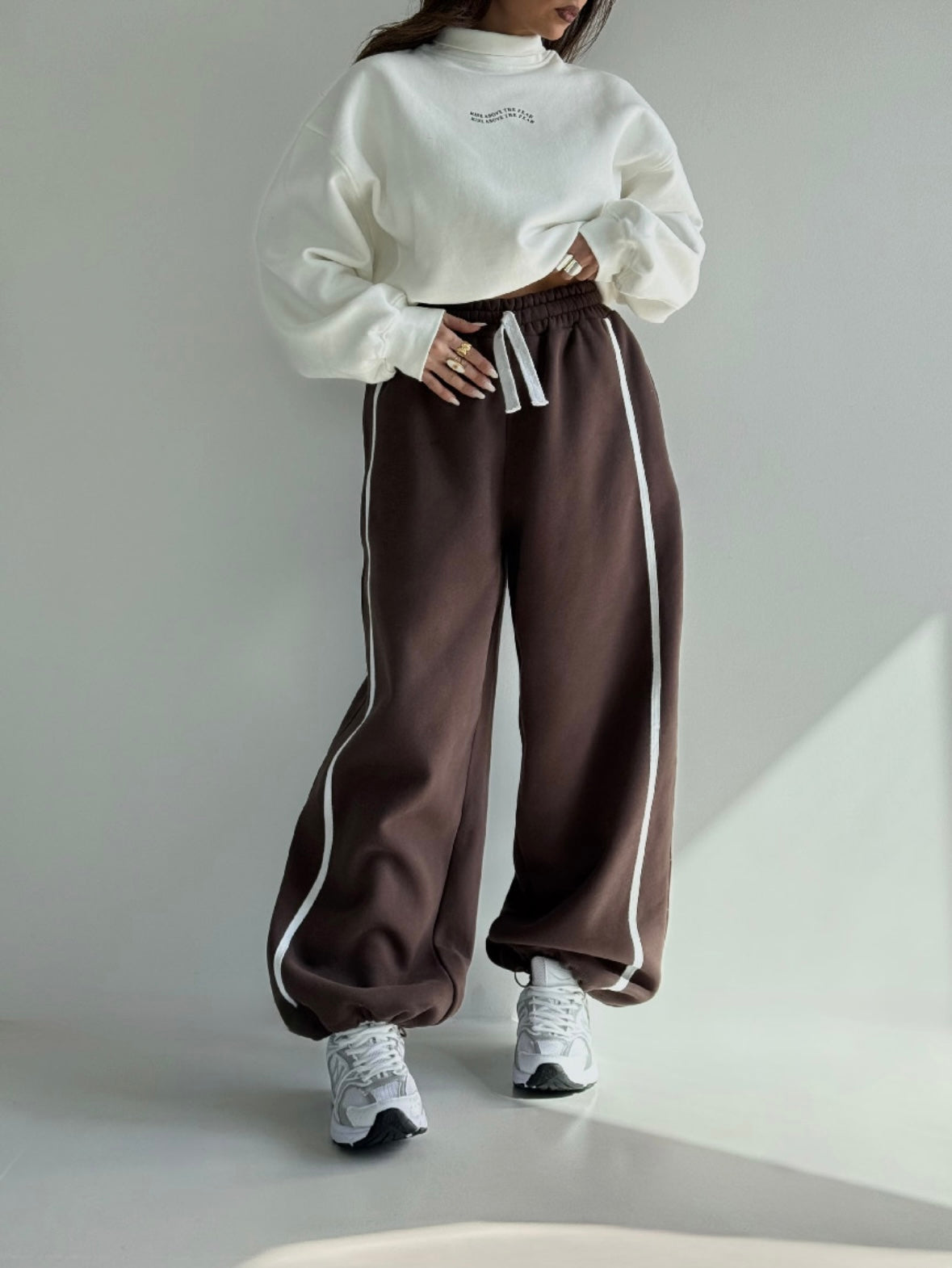 Warm Cotton Wide-Leg