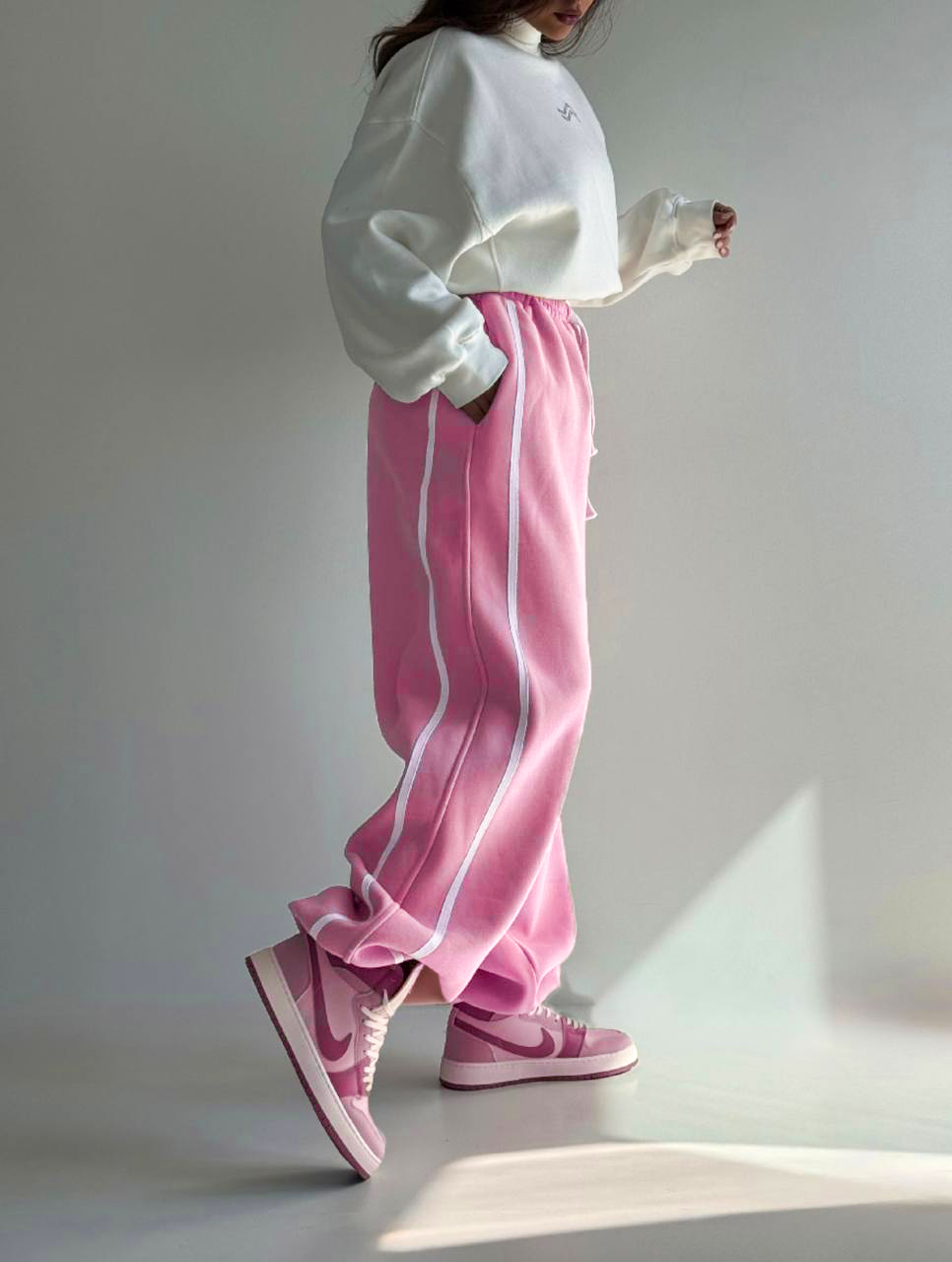 Warm Cotton Wide-Leg